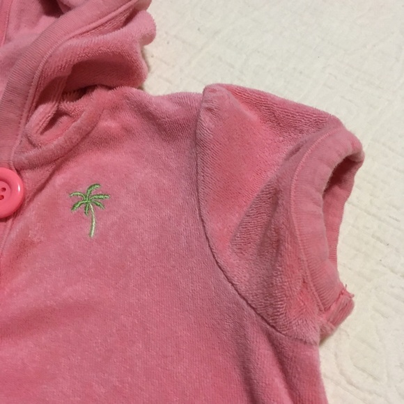 3T (5/$20) Pink Terry-Cotton Beach Cover-Up - Picture 3 of 7